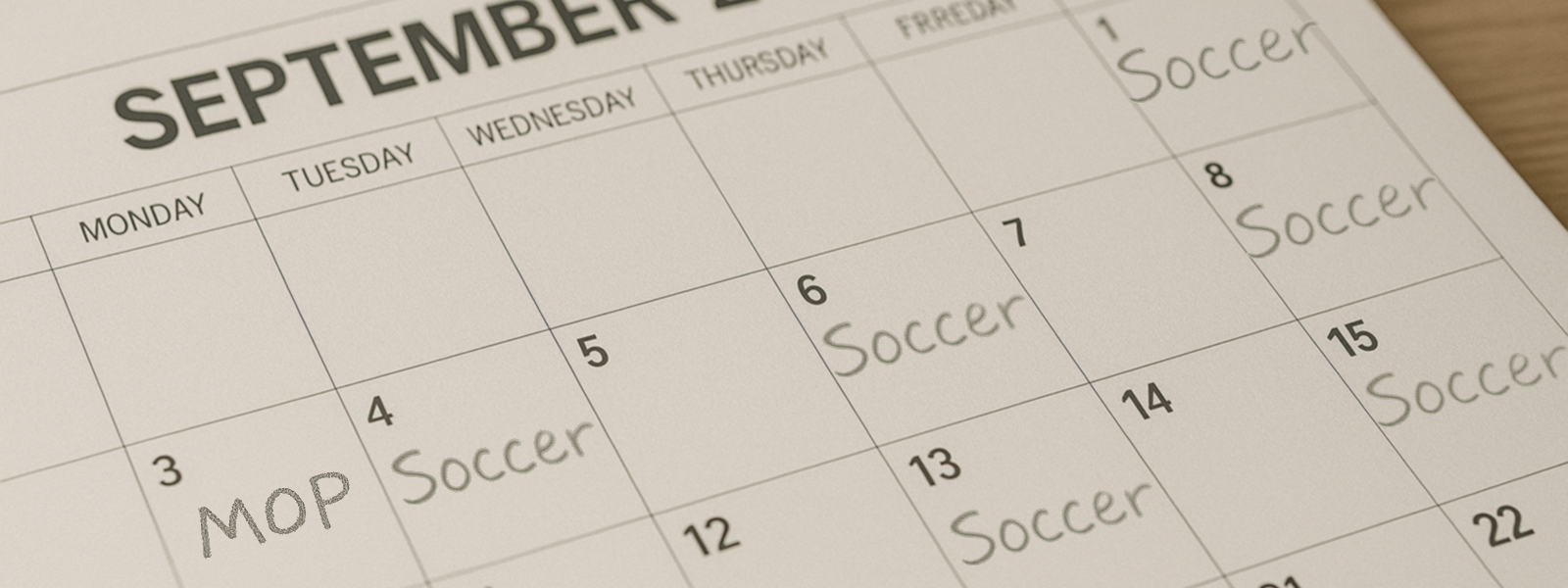 Regional Calendar